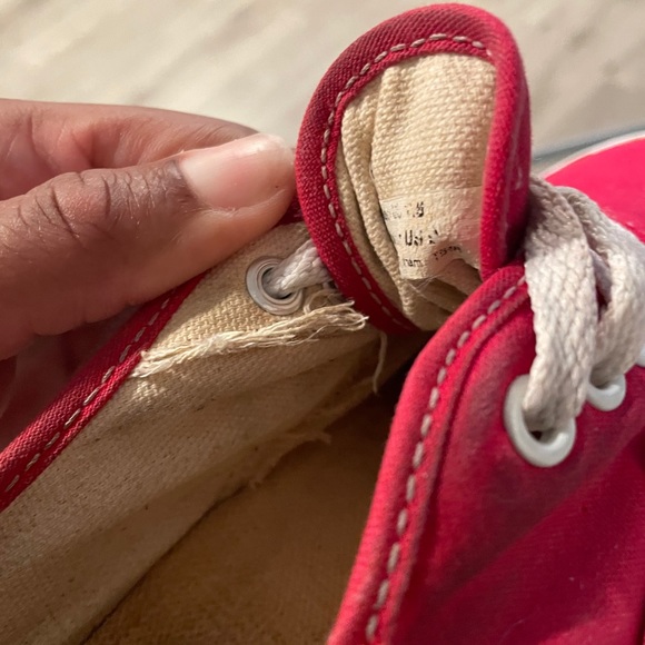 Red Vans - Picture 7 of 9